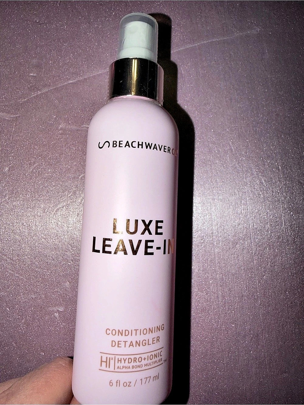 NIB Beachwaver Co Luxe Leave-In Conditioning Detangler Spray 6oz
